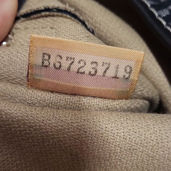 Dooney & Bourke Flap Wristlet Signature Fabric 7 Leather Black Grey Silver NWT - Picture 12 of 14